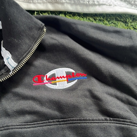 Women's Champion® Campus
French Terry Quarter Zip Pullover - Picture 4 of 5